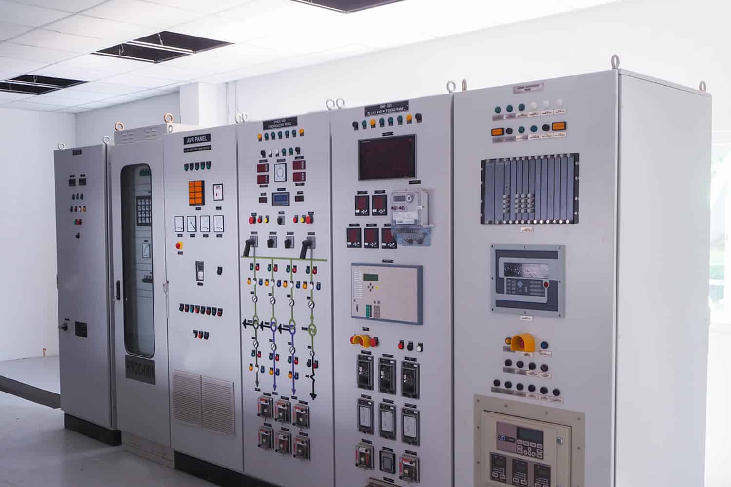 control and relay panel