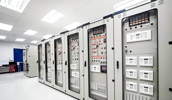 control and relay panel in substations