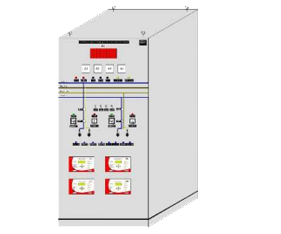 capacitor bank protection control-and relay panel
