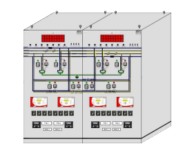 V- Connected Transformer Protection Control and Relay Panel